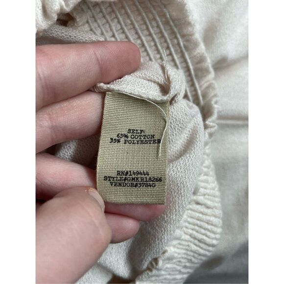 Gimmicks Buckle Oversized Dolman Lace-Up Top Size X-Small - Picture 6 of 6